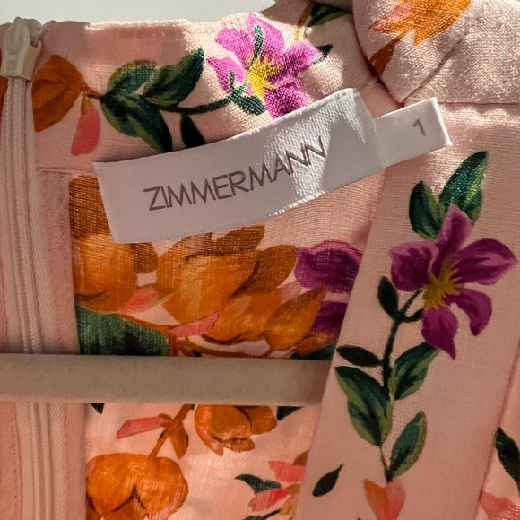 NWOT Zimmermann Mini Dress - Picture 6 of 7